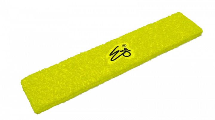 Eye Head Band Neon Yellow with Black Logo